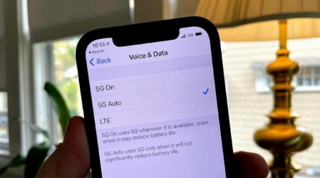 精河苹果手机维修分享iPhone 12如何打开或关闭5G网络 